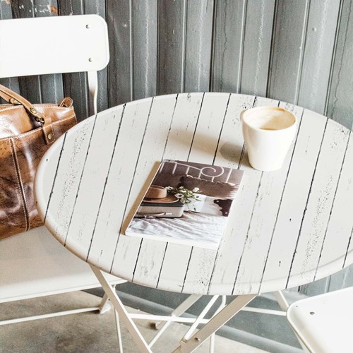 White 10m retro wood grain - 10m,