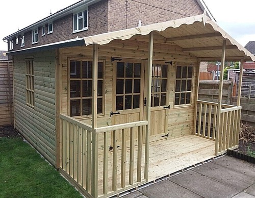 Apex summer house - summer, wooden