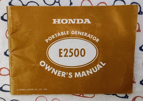 Vintage 1978 honda motor - vintage,