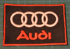 Motorsports Car Racing Patch Sew / Iron On Badge  AUDI 95X67MM