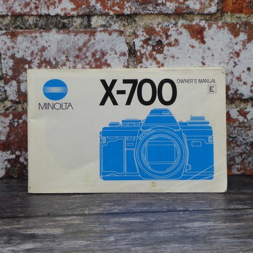 Original minolta x700 users - original,