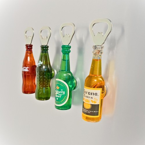 Mini bottle opener fridge - bottle,