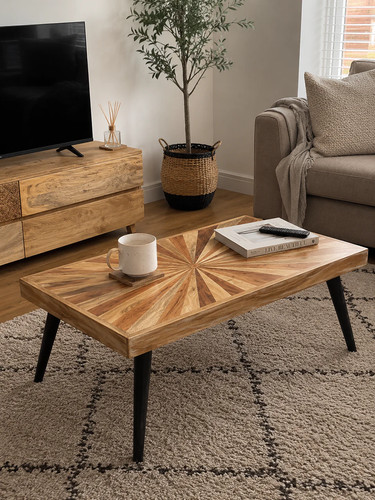 Rustic wooden solid mango - rustic,