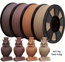 4.4 kg Wood PLA Filament