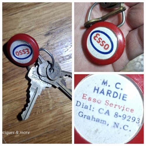 Vintage esso service station - vintage,