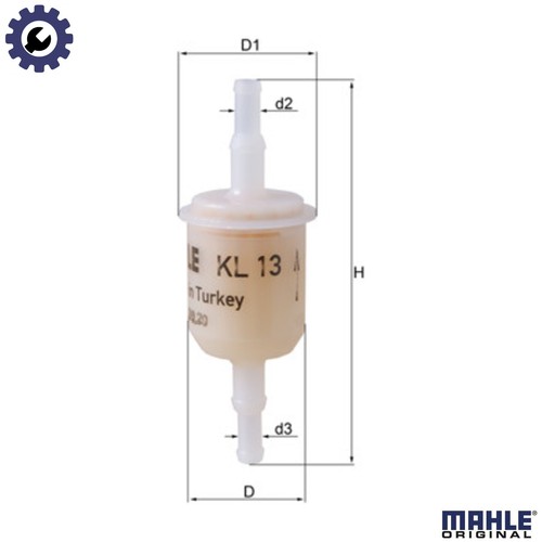 Fuel filter for alfa - 13,