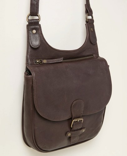 Fat face brown leather - face,