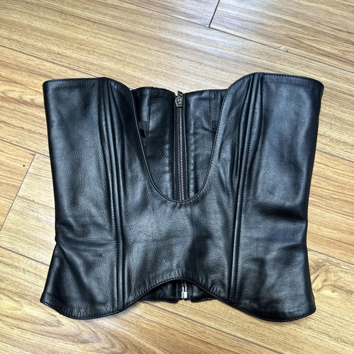 Knwls black leather - leather, zip