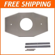 One-Hole Shower Plate for