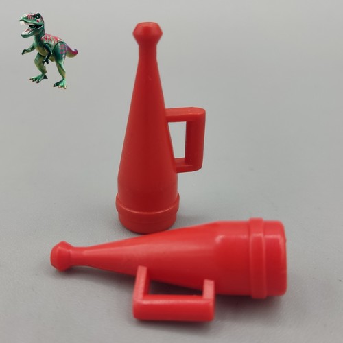 Playmobil antique red fire - x2,