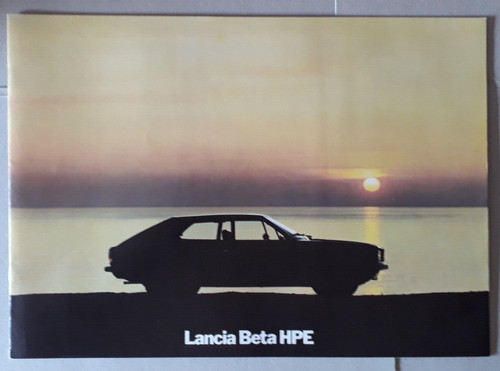 Lancia beta hpe brochure - beta,