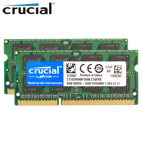 Crucial 8gb ddr3l 1600mhz - ddr3l,