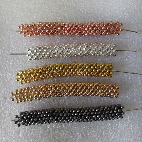 Snowflake spacer beads - snowflake,