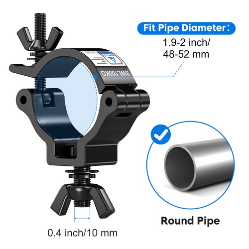 24pcs stage par light - 2-24pcs, clamps