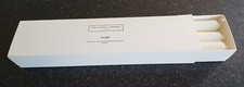 The White Company Pure Set Of 6 Dining Candles Approx 6 Hr Burn Time 