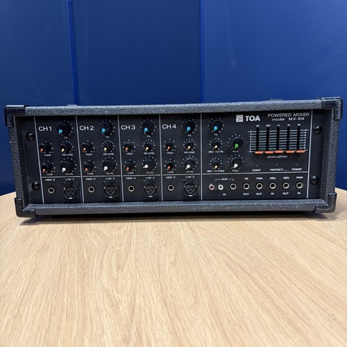 Toa mx104 power mixer - mx104,