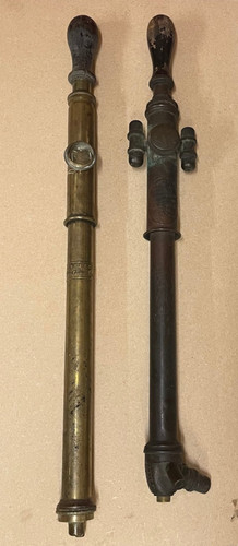 Vintage brass copper pump - brass,