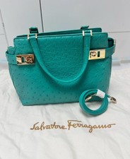 salvatore ferragamo green handbag Designer Handbag Top Handle Handbag Purse