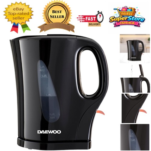 Black fast boil kettle - black,