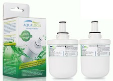 2x Aqualogis Frigde Water Filter Fits Samsung Aqua-Pure DA29-00003F HAFIN1EXP