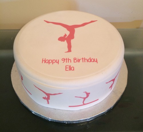 Gymnastics pre cut - pre-cut, edible