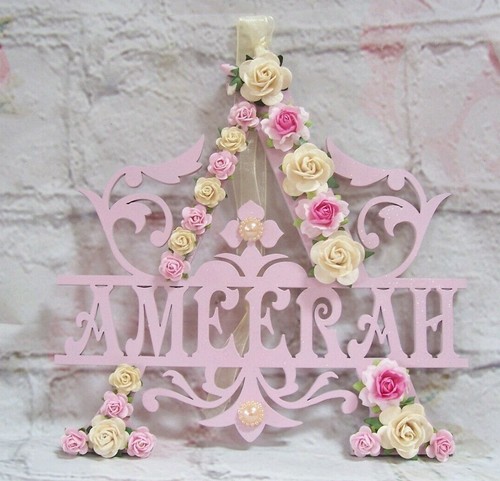 Monogram letter name mdf - monogram,