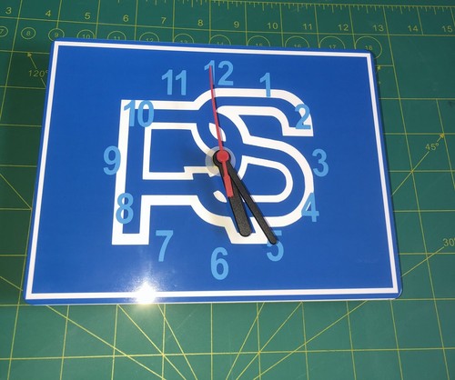Ford wall clock retro - clock,, man