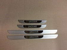 Jaguar S-Type 2006 Door Sill Trim Mouldings Rear Front 1R83-13244  #427A