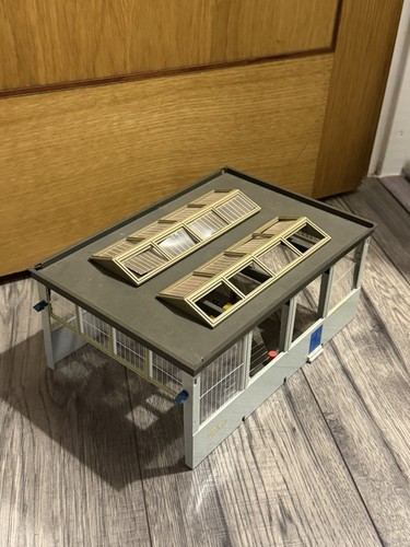 Hornby train shed - train,
