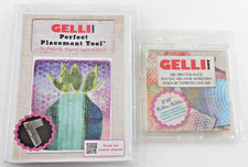GELLI Arts Perfect Placement Tool & 6"x6" Gel Printing Plate - Lot 4297