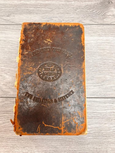 Antique leather bound bible - bound,