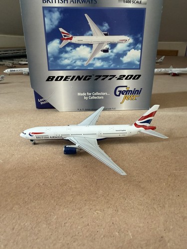 British airways gemini jets - british,