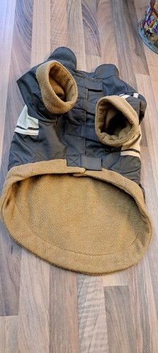 Dog puppy fleece lined coat - puppy,