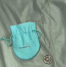 Tiffany & Co. Silver Interlocking Circles Necklace