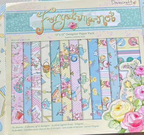 Garden page design pad - garden,,