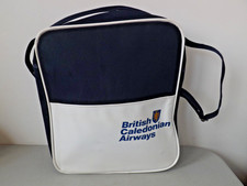 Vintage / Retro British Caledonian Airways Flight Shoulder Bag c1980's