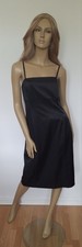 Stunning Satin Look Dress Size 14 By Marks And Spencer NWOT Evening Wear Black