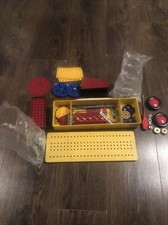 Vintage Meccano  job lot including Metal storage Tin And Tools