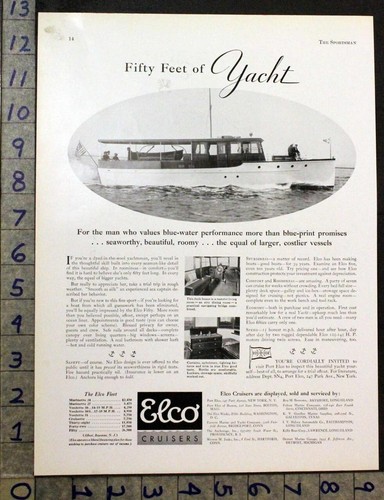 1931 elco cabin cruiser - 1931,