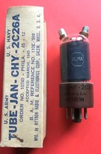 Hytron/ Military 2C26A, CV1759 Transmitting triode valve/ tube, NOS, NIB