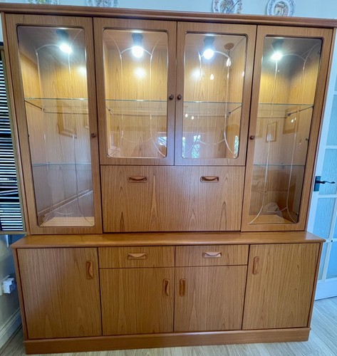 Plan large wall unit - g,