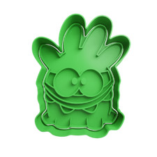 Om Nom Cookie Cutter