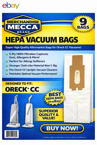 Hepa vacuum bags - 9,