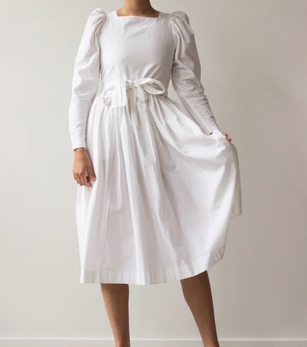 1980s laura ashley white - 1980s,