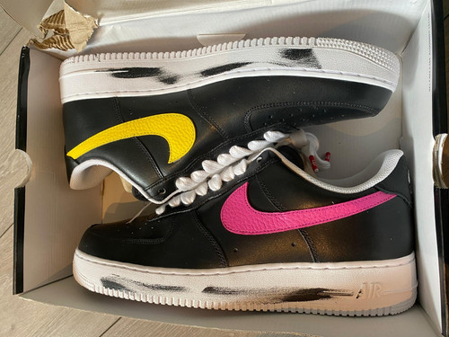 Nike air force low black - nike, 1