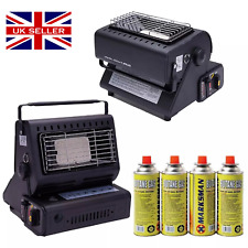 AMOS 1.3kW Portable Outdoor Gas Heater, Butane, Lightweight for Camping & Garden