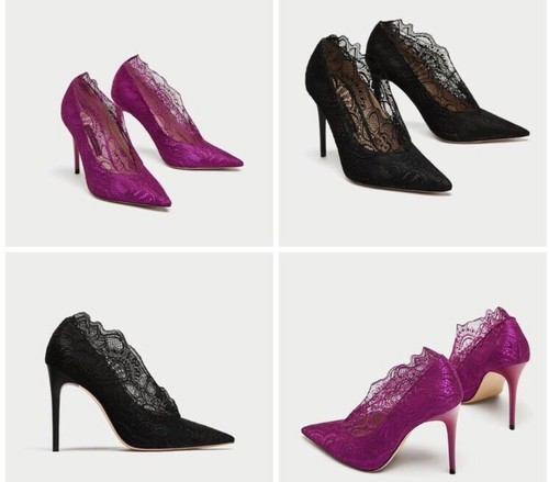 Zara pink lace - zara,