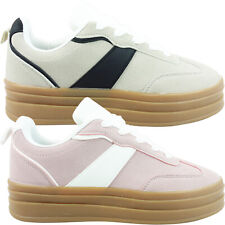 retro platform sneakers