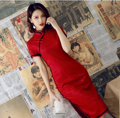 New luxurious china - luxurious, red