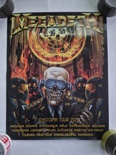 Megadeth 2017 Dystopia 2017 Tour Poster. Official Merchandise